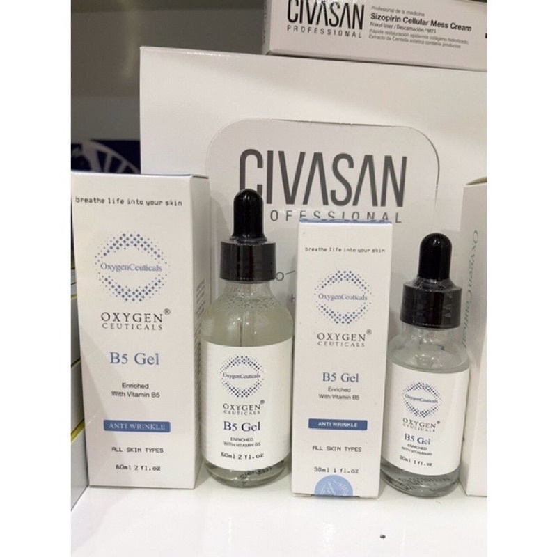 B5 Gel Oxygen Ceuticals - Serum Phục Hồi Tái Tạo 60ml