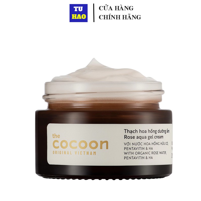 Thạch Hoa Hồng Dưỡng Ẩm Cocoon 30ml - Từ Hảo