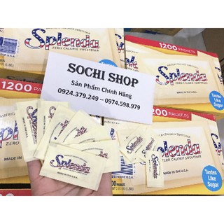 COMBO 100 GÓI ĐƯỜNG ĂN KIÊNG SPLENDA