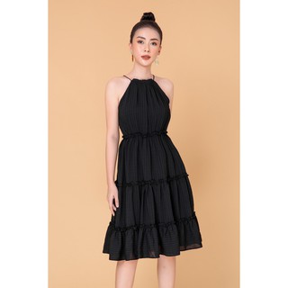 Đầm dài maxi cổ yếm - 20Again