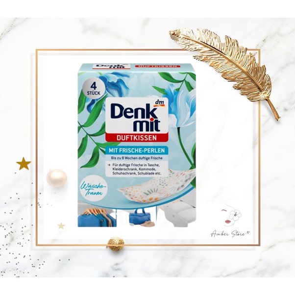 - Túi thơm để tủ quần áo Denkmit - 4 túi