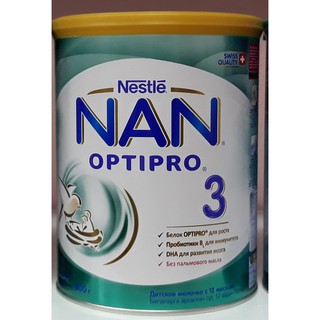 Sữa Nestle NAN Nga Optipro 3 (từ 12 tháng) 800g chống táo bón
