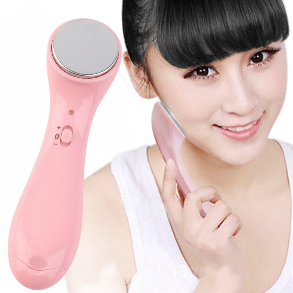 Ultrasonic Ion Face Lift Facial Beauty Device Ultrasound Skin Care Massager