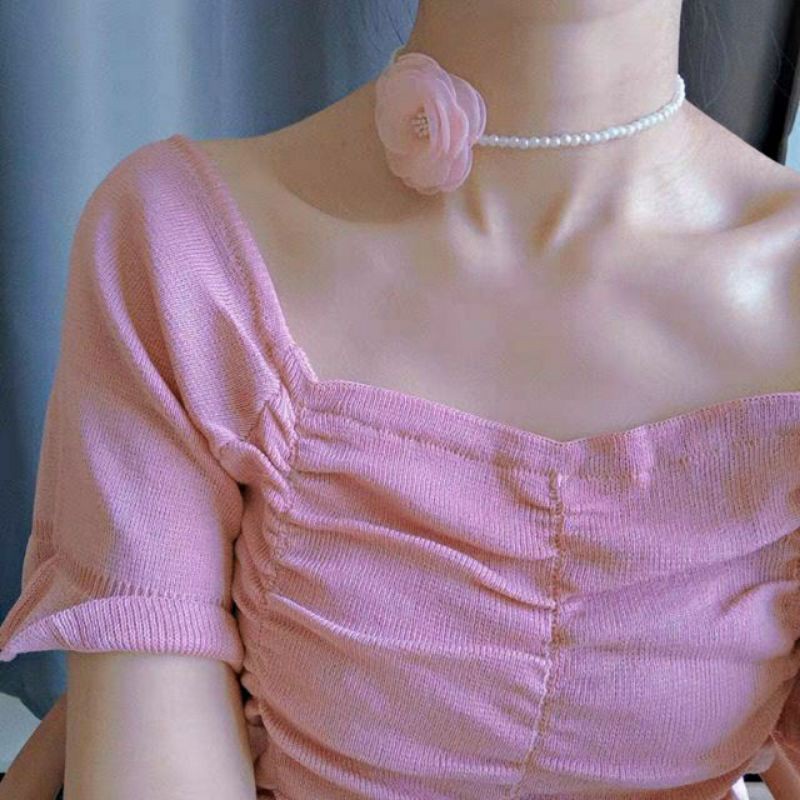 [HÀNG LOẠI 1] Vòng cổ choker, vòng hoa đeo cổ hot trend cho nữ xinh xắn lung linh chất liệu cao cấp bền đẹp