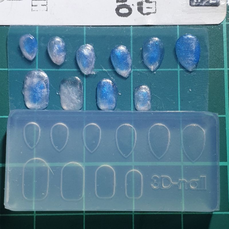Khuôn Silicon khối mỏng làm handmade