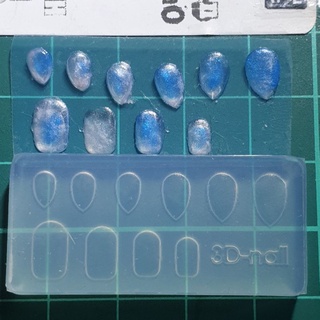 Khuôn Silicon khối mỏng làm handmade