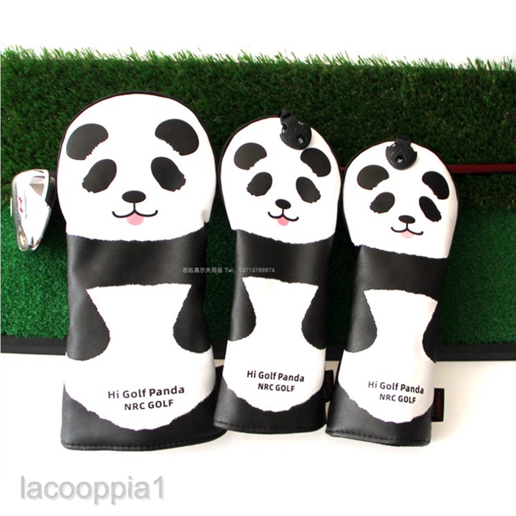 Bộ 3 Vỏ Bọc Bảo Vệ Đầu Gậy Đánh Golf / Câu Lạc Bộ / Câu Lạc Bộ Gỗ Kèm Thẻ Số