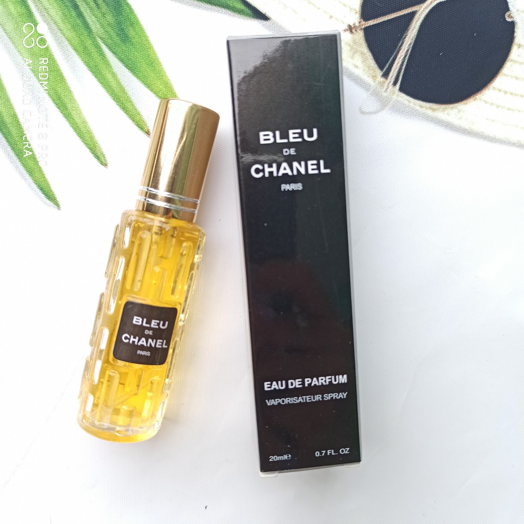 Nước hoa mini blue nam chai 20ml dạng xịt- mẫu 4d- Mùi bleu