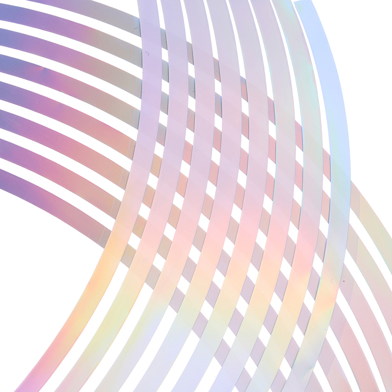 Hình dán phản quang vành bánh xe cho xe máy và ô tô 10/ 12/ 14/ 18 &quot;