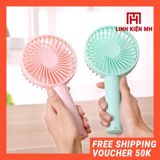 Quạt mini cầm tay tích điện, quạt mini để bàn