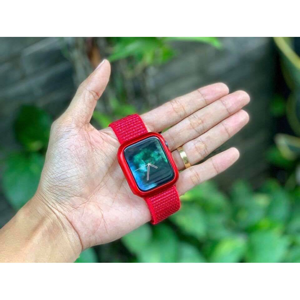 COMBO DÂY DÁN NYLON VÀ ỐP VIỀN SILICON DÀNH CHO APPLE WATCH