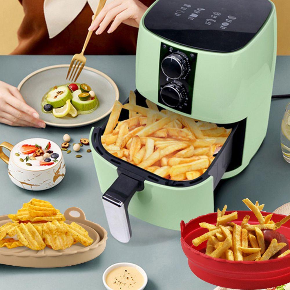 Khay Nướng Bánh Pizza Bằng Silicone Có Thể Gấp Gọn Tiện Dụng