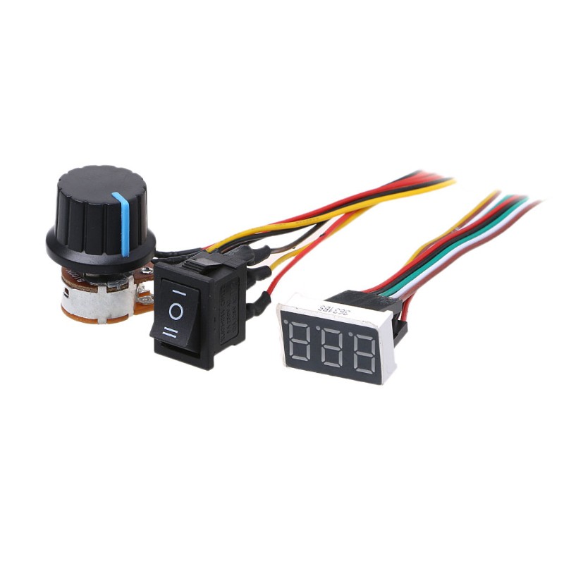 Bảng mạch điều khiển tốc độ động cơ dc10-55v Max 60A PWM