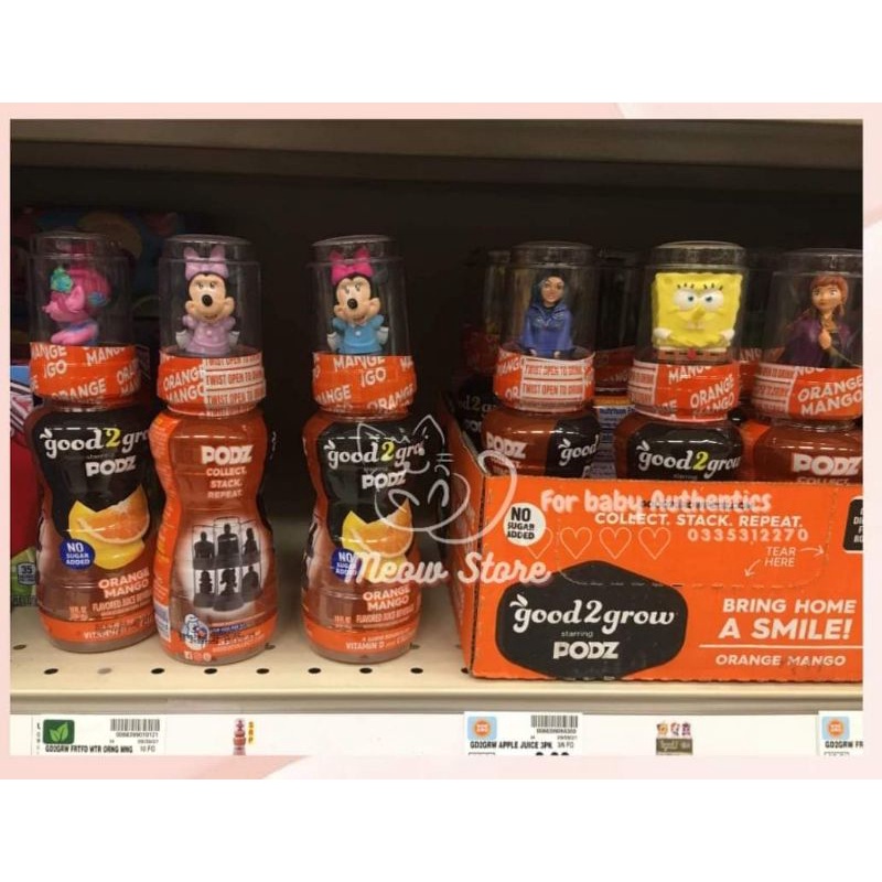 Nước trái cây good 2 grow phiên bản hoạt hình