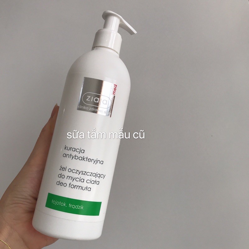 Gel Tắm Giảm Mụn Cho Da Ziaja Med Xanh 400ml hàng balan | BigBuy360 - bigbuy360.vn