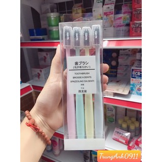 Set bàn chải đánh răng Muji Nhật Bản