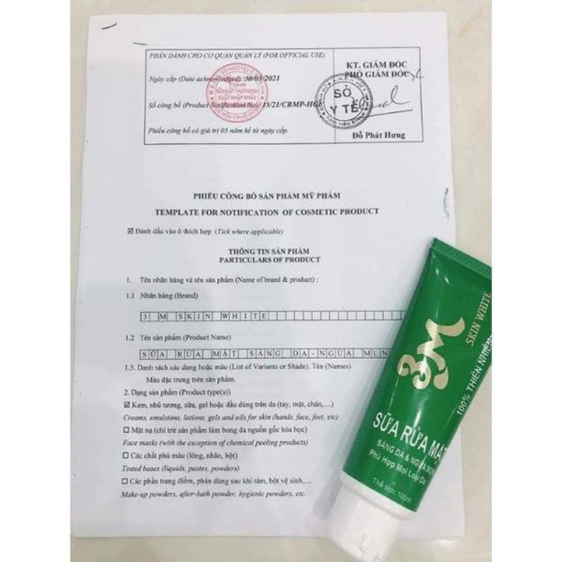SỮA RỬA MẶT 3M CHÍNH HÃNG date mới nhất