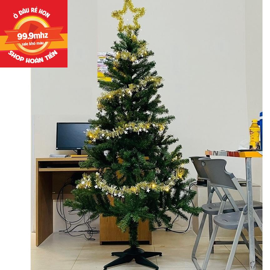 Cây Thông Noel 1m5 Kèm Đồ Trang Trí Noel - Cây Thông 1m5 Có Phụ Kiện Trang Trí Giáng Sinh Cực Đẹp
