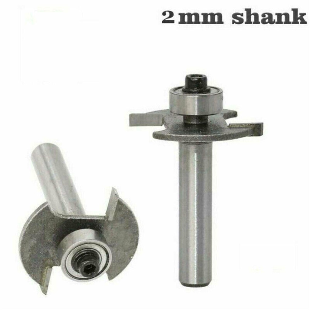 Mũi Cắt Gỗ Rãnh Chữ T 1 2mm Bền Bỉ Cho Router Campervan Motorhome