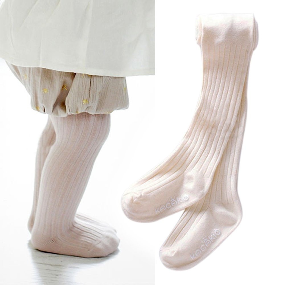 Quần tất cotton dày thoáng khí cho bé gái từ 0-5 tuổi
