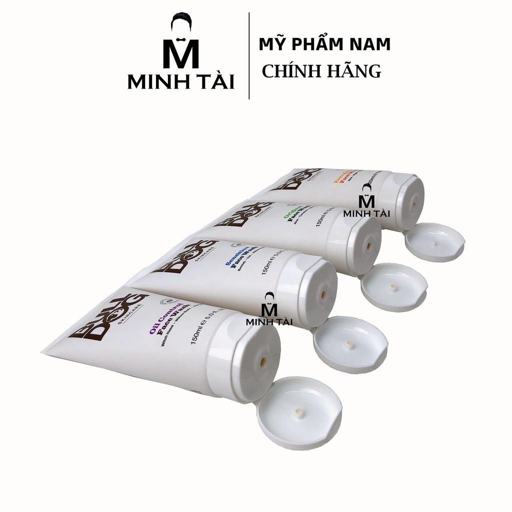 Sữa Rửa Mặt Dành Cho Nam BULLDOG Face Wash - 150ml - Hàng Chính Hãng