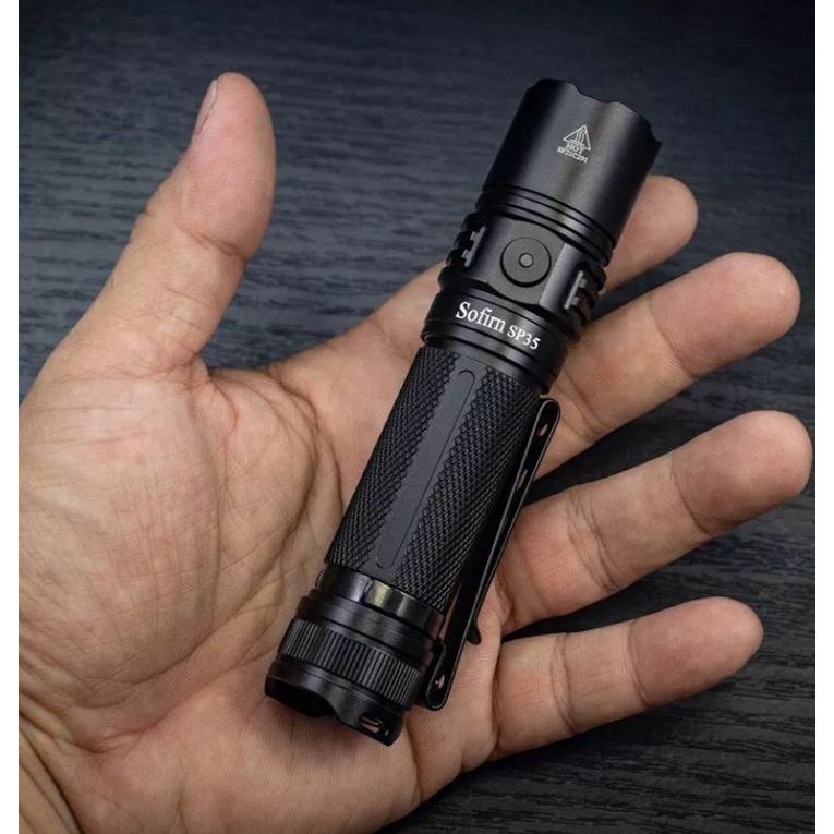 Đèn pin Sofirn SP35 SST40 2200lumen clip 2 chiều sạc thân USB-C strobe pin 21700