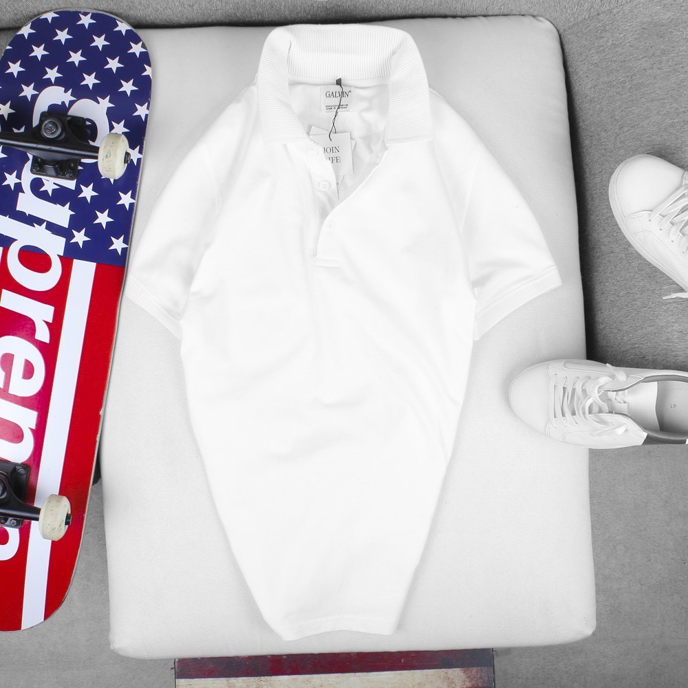 Áo polo nam Galvin cổ dệt bo len, áo thun nam có cổ tay lỡ - Gramen | BigBuy360 - bigbuy360.vn