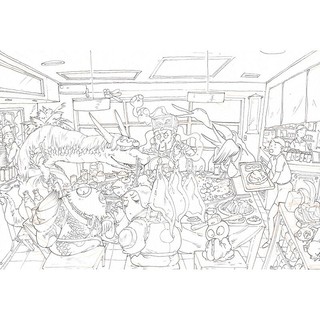 (ODER) TẬP ARTBOOK ARTIST TOSTO