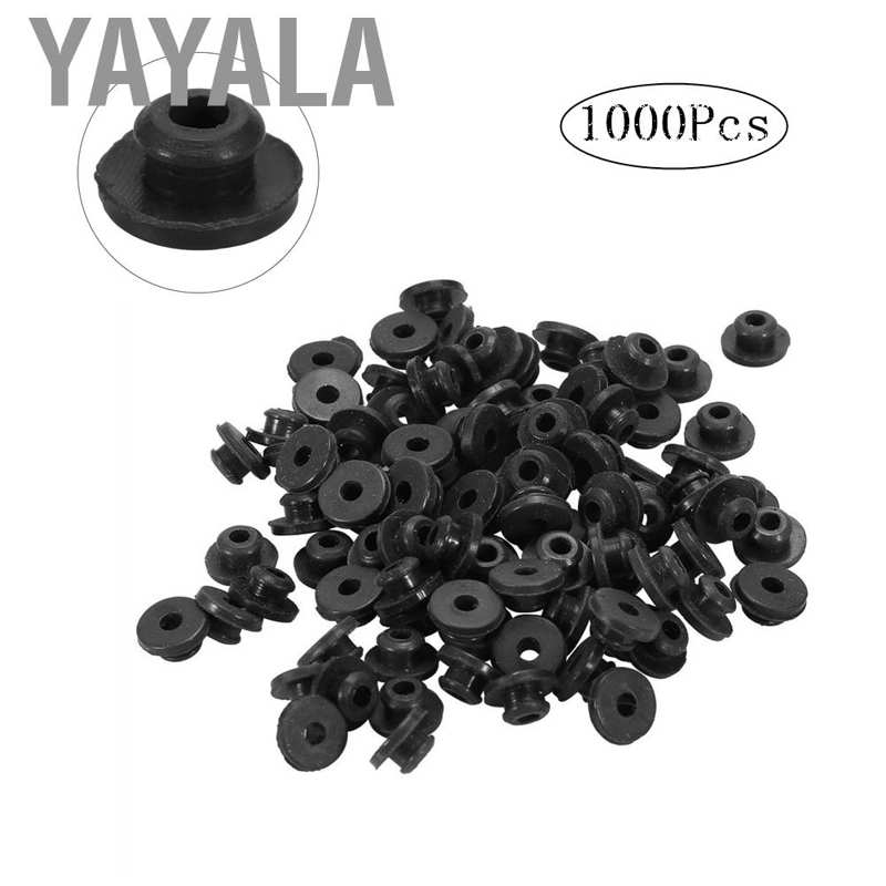 Bộ 100 nút cao su cho kim máy xăm Yayala