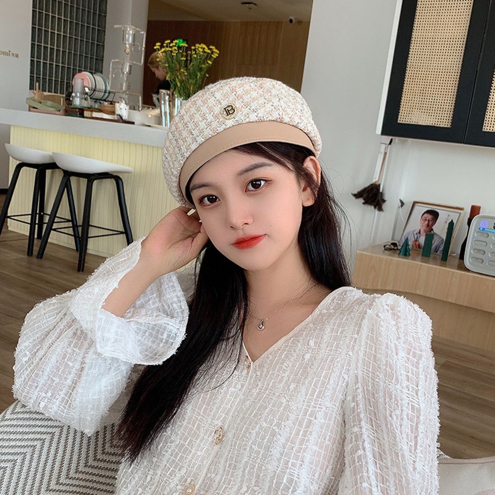 Mũ nồi họa sĩ phong cách Hàn Quốc ngọt ngào cho nữ