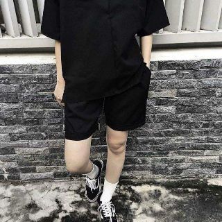 [VIDEO] 🌸 QUẦN SHORT KAKI MÀU ĐEN UNISEX