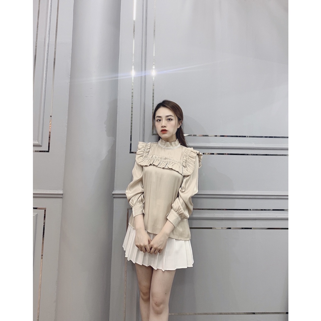 Áo Vải Tơ Ánh Cổ Ngọc - Kim Linh Shop