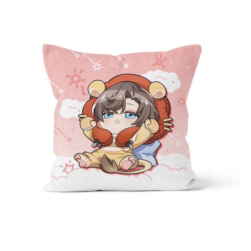 Gối IN HÌNH TEAR OF THEMIS ver ĐỒ NGỦ THÚ game chibi anime xinh xắn tiện lợi chất đẹp