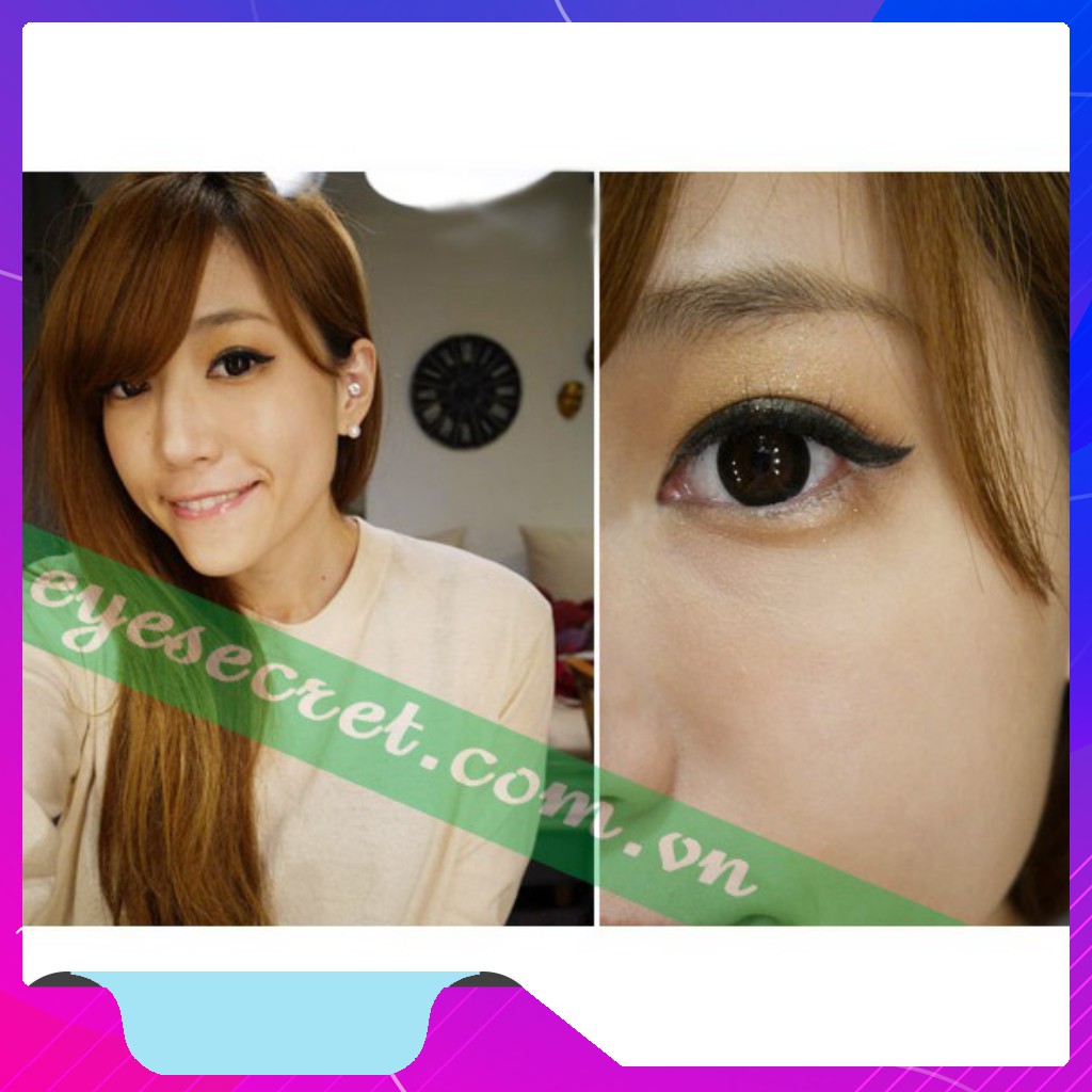 🌺Buianhngoc 🌺 Kính áp tròng màu dùng 1 ngày Eye Secret Contact Lens - TOKYO BLACK