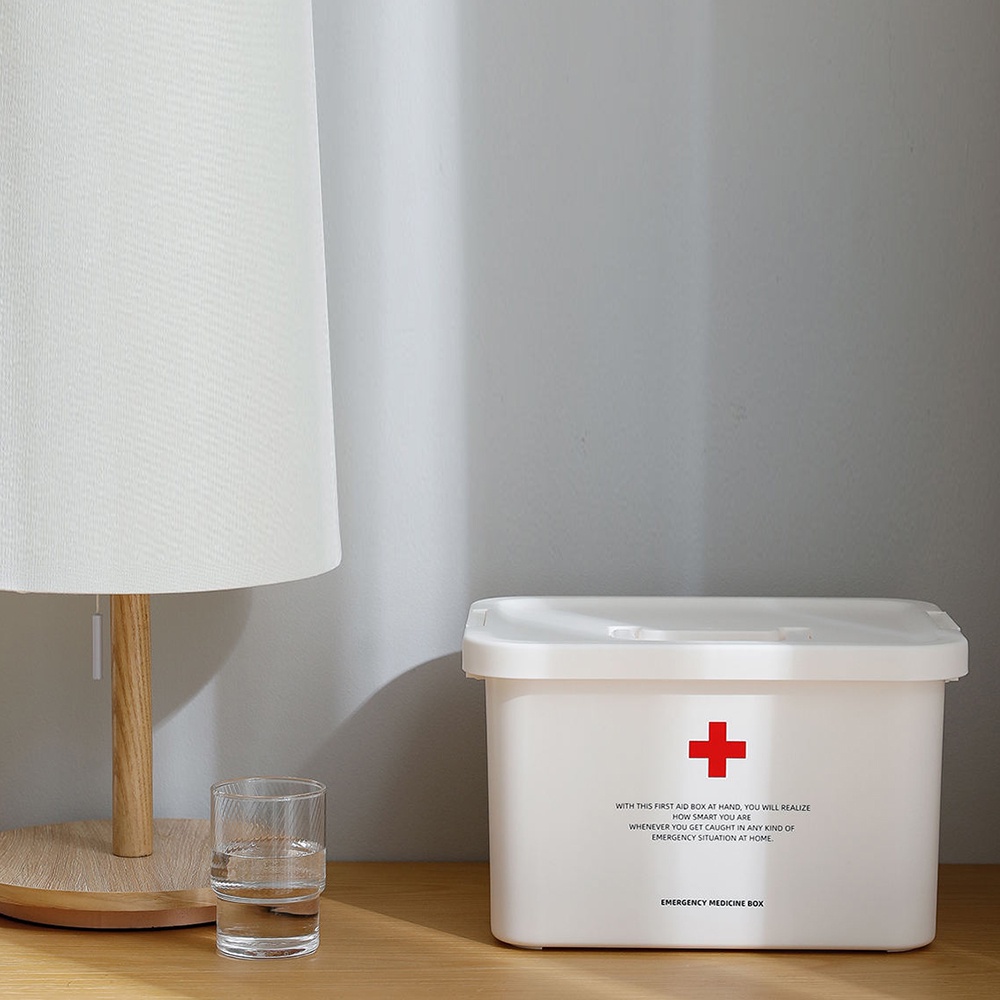 HỘP Y TẾ ĐỰNG ĐỒ CỨU THƯƠNG XÁCH TAY SHIMOYAMA FIRST AID BOX