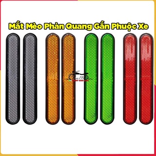 💥 mắt mèo phản quang dài dán phuộc xe máy 💥