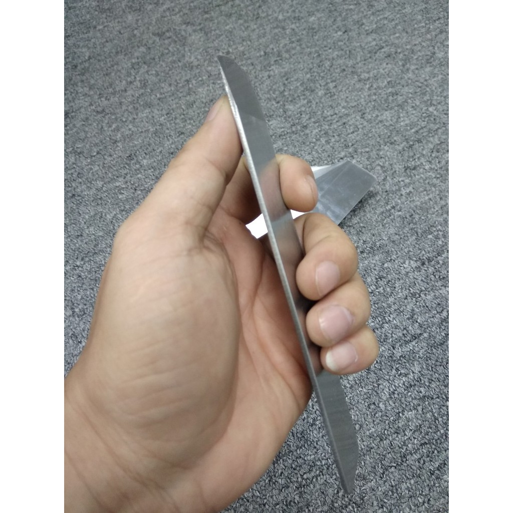 Dao Lạng Da Thuộc Cầm Tay, Dao Cắt Da, Thép Trắng,