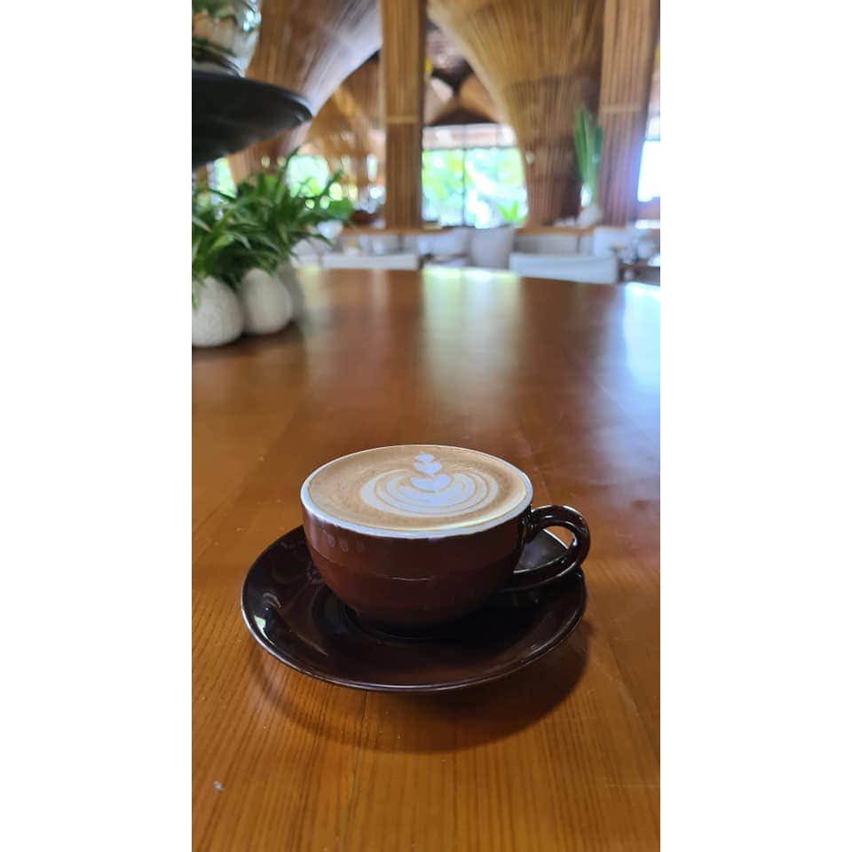 Bộ ly sứ uống cafe Cappuccino nhiều màu Gốm Bát Tràng AZ