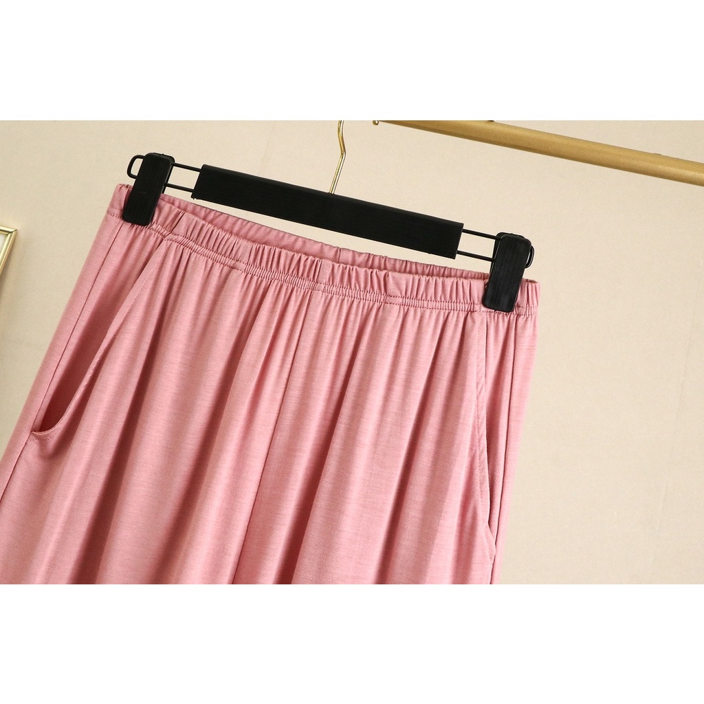 Quần short Dáng Rộng Chất Cotton Có Túi plus size XL-6XL Thời Trang Hàn Quốc 2022 Cho Nữ