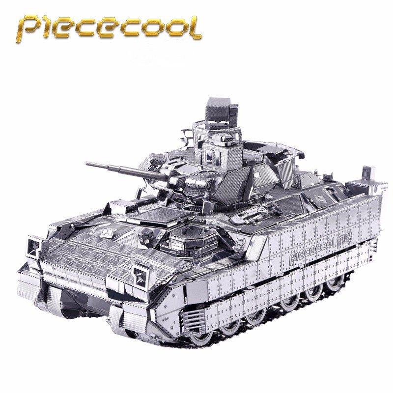 Đồ Chơi Lắp Ghép Mô Hình Kim Loại - M2a3.Bradley.Ifv - Piececool P054S