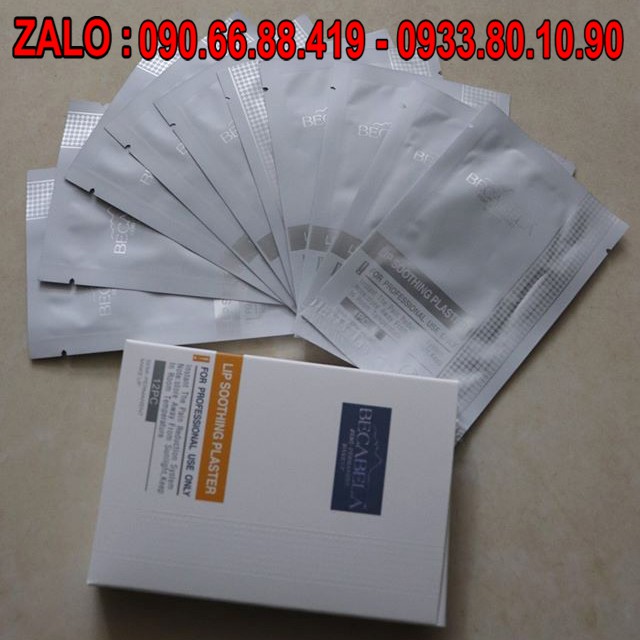 Tê dán ủ môi Becabela 12miếng