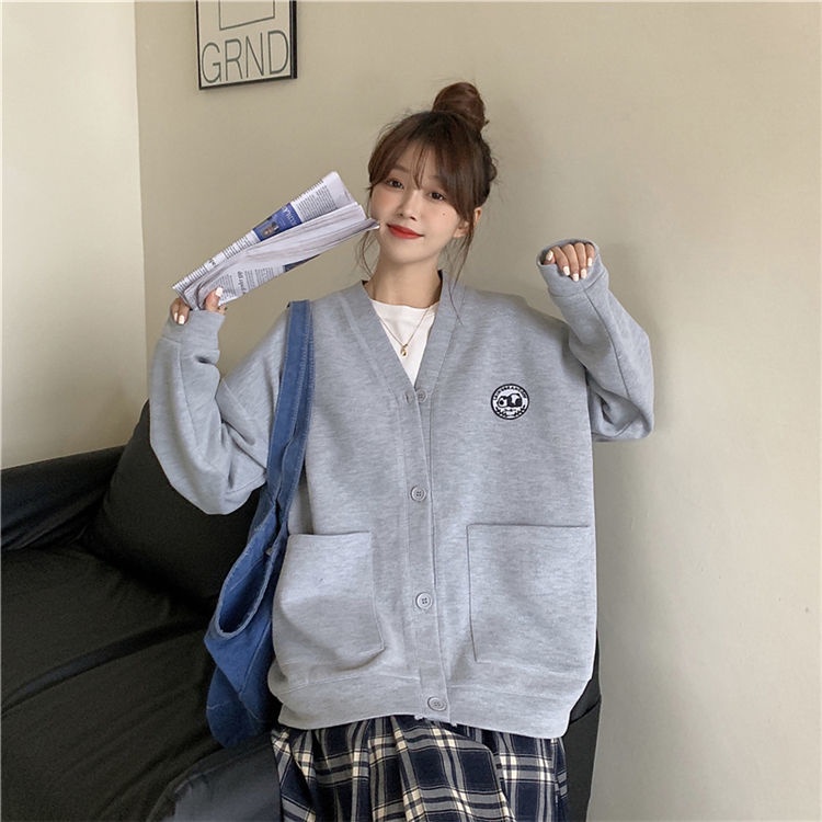 Áo Khoác Bóng Chày Vải Mỏng Thiết Kế Dễ Thương Giản Dị Dành Cho Nữ
