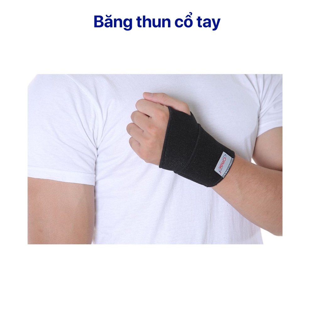 Băng thun cổ tay Orbe hỗ trợ khớp cổ tay trong khi vận động, chơi thể thao - Hàng Việt Nam chất lượng cao