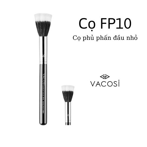 Cọ phủ​ trang điểm‪ Vacosi FP10 đầu nhỏ