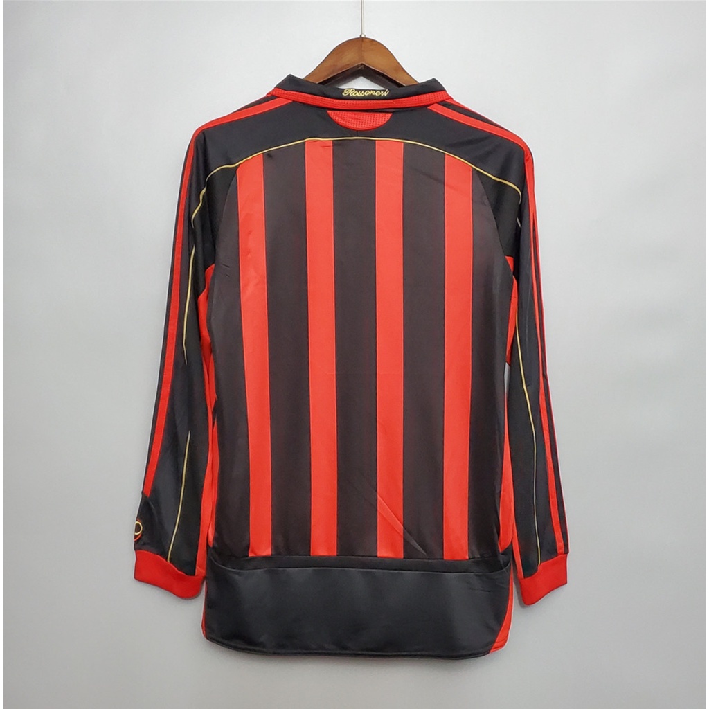 Áo Thun Bóng Đá Câu Lạc Bộ AC milan 06/07 AC milan 22 NESTA 13 RONALDO 99 2006/2007