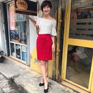 Chân váy dạ M&Co