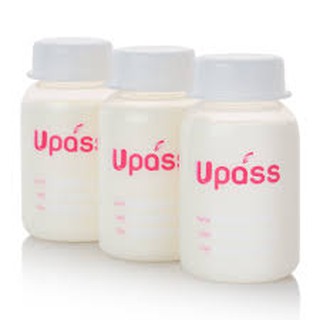 Bộ 3 bình trữ sữa Upass 125ml