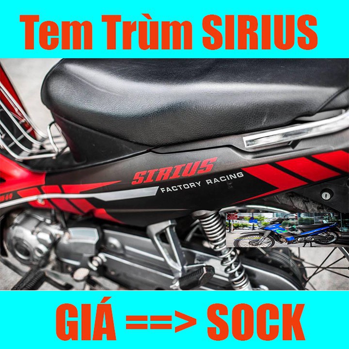 GIẢM Tem trùm sirius đen nhám mosnter