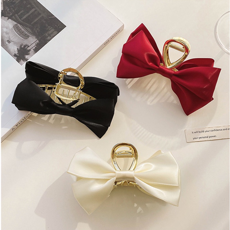 Kẹp Tóc Kim Loại Nơ HandMade KT21