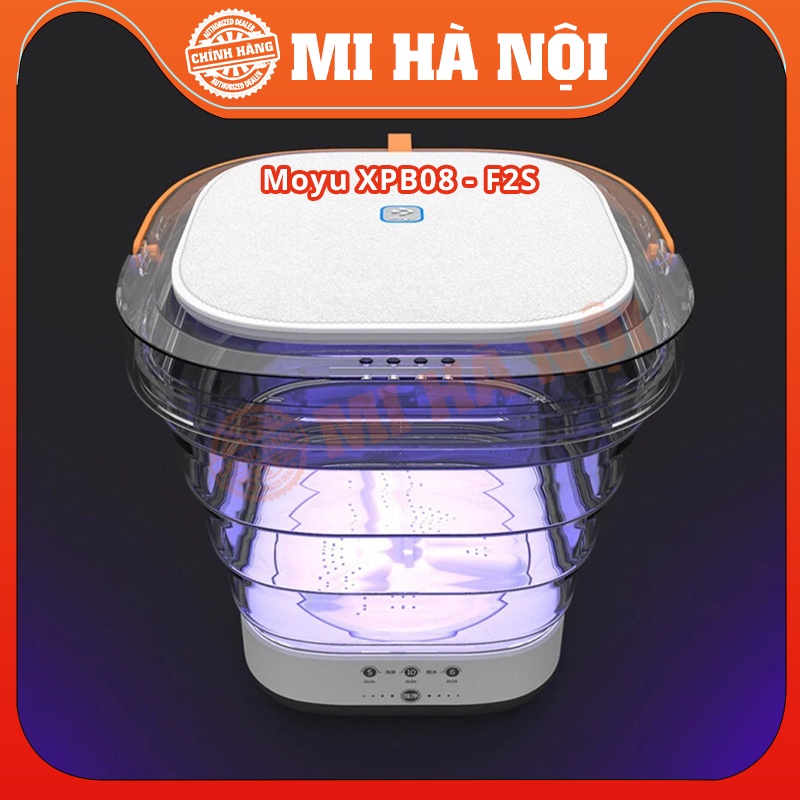 [Mã ELHA22 giảm 5% đơn 300K] Máy giặt mini gấp gọn Moyu XPB08-F1 / XPB08-F2 / XPB08-F2S